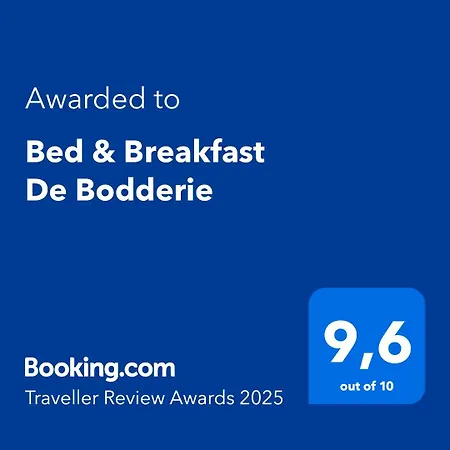 Bed & Breakfast De Bodderie